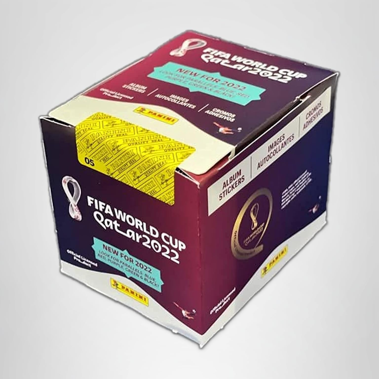PANINI FIFAワールドカップ 2022年 カタール大会 ボックス Amazon.com: PANINI FIFA WORLD CUP QATAR 2022 STICKER BOX (50 packs